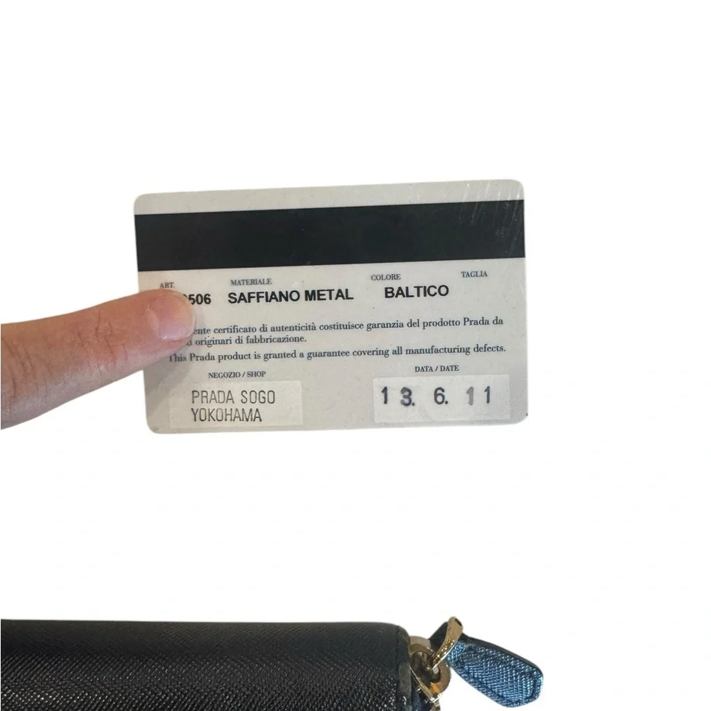 Prada Saffiano Leather Wallet - Picture 8 of 11